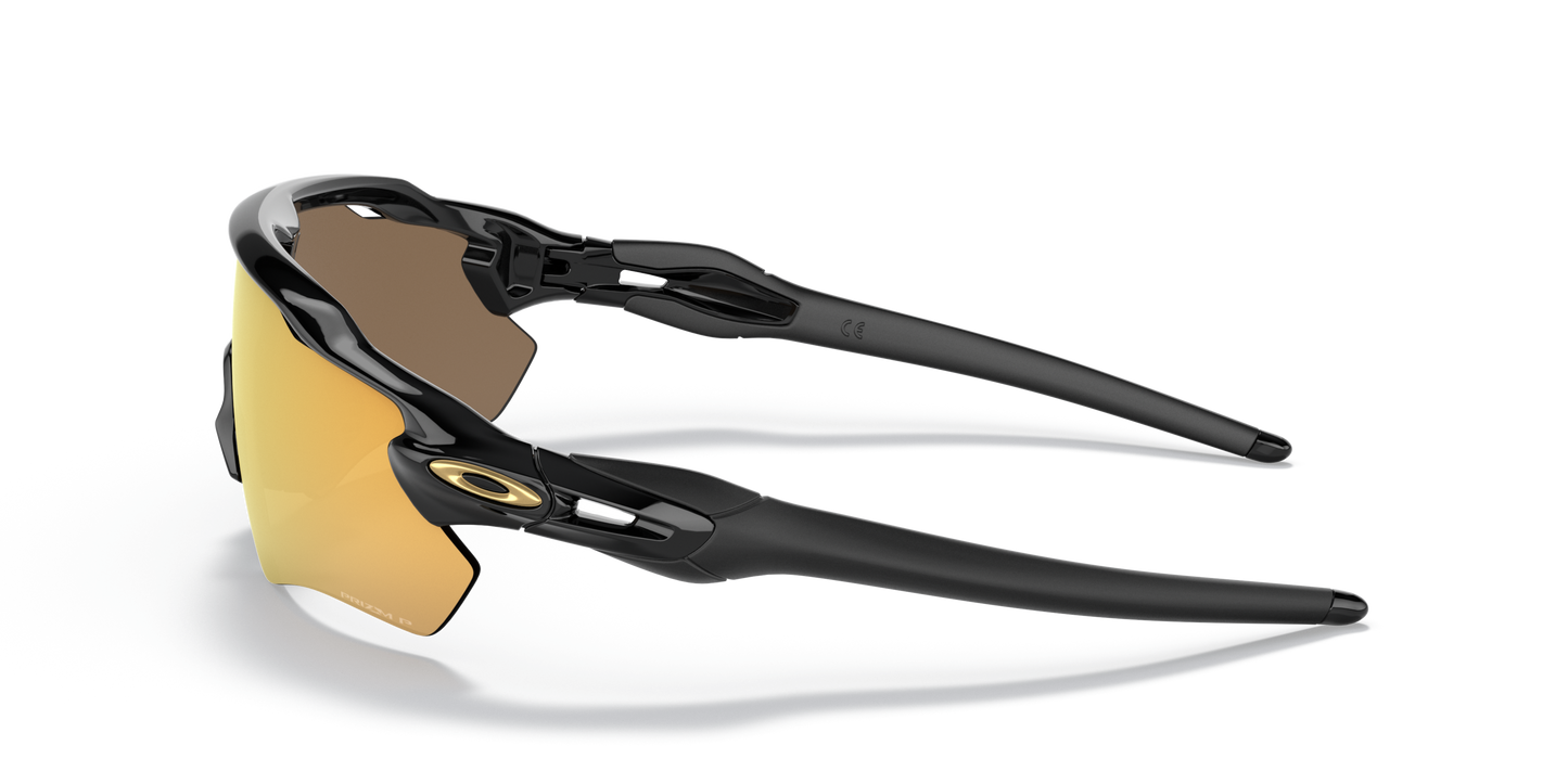 [Prizm 24K Polarized Lenses, Polished Black Frame]