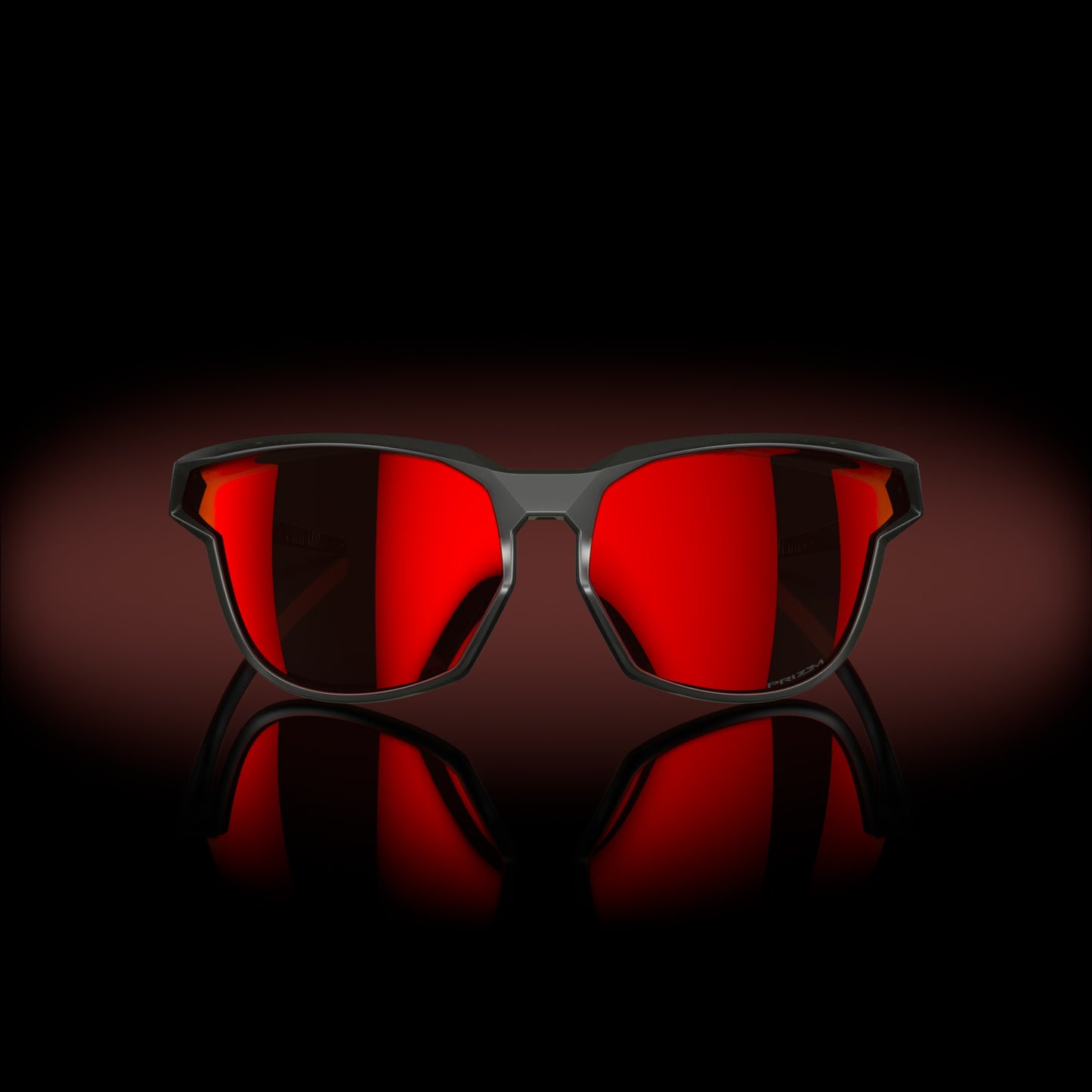 [Prizm Ruby Lenses, Matte Grey Smoke Frame]