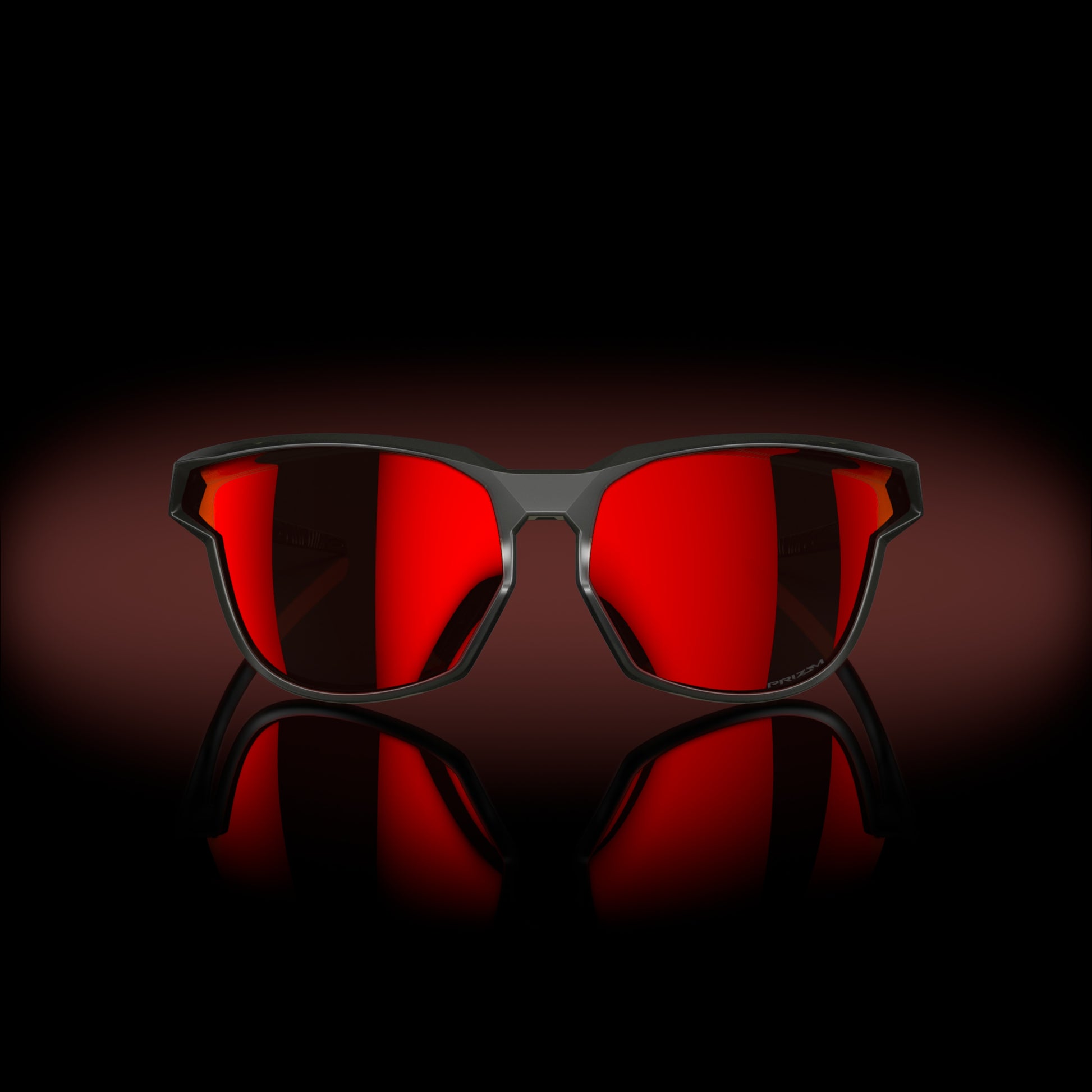 [Prizm Ruby Lenses, Matte Grey Smoke Frame]