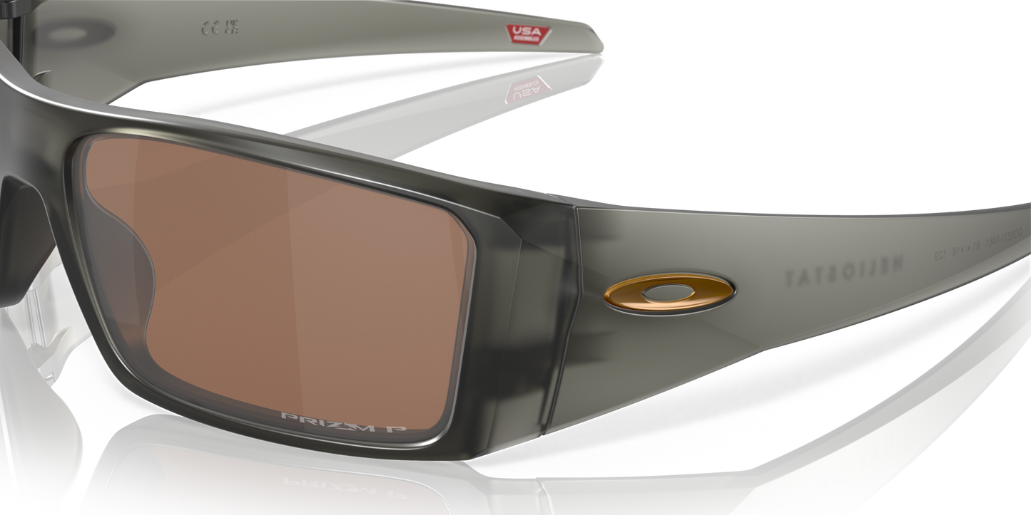 [Prizm Tungsten Polarized Lenses, Matte Grey Smoke Frame]
