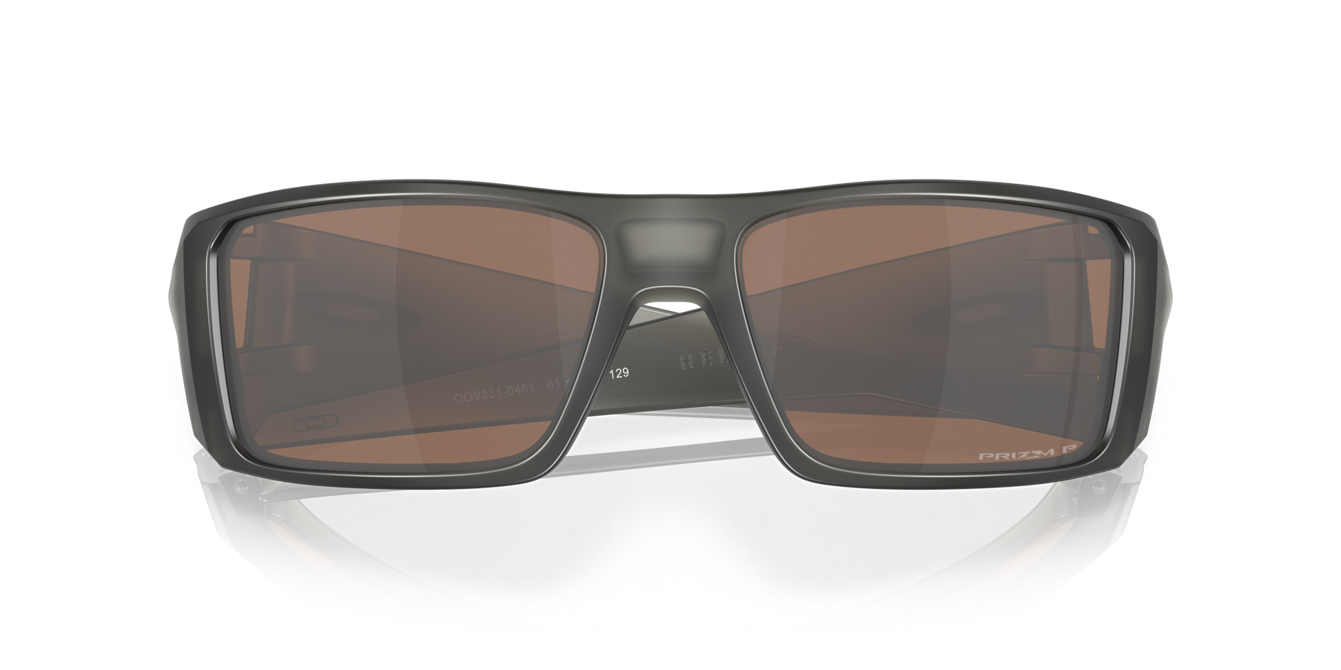 [Prizm Tungsten Polarized Lenses, Matte Grey Smoke Frame]