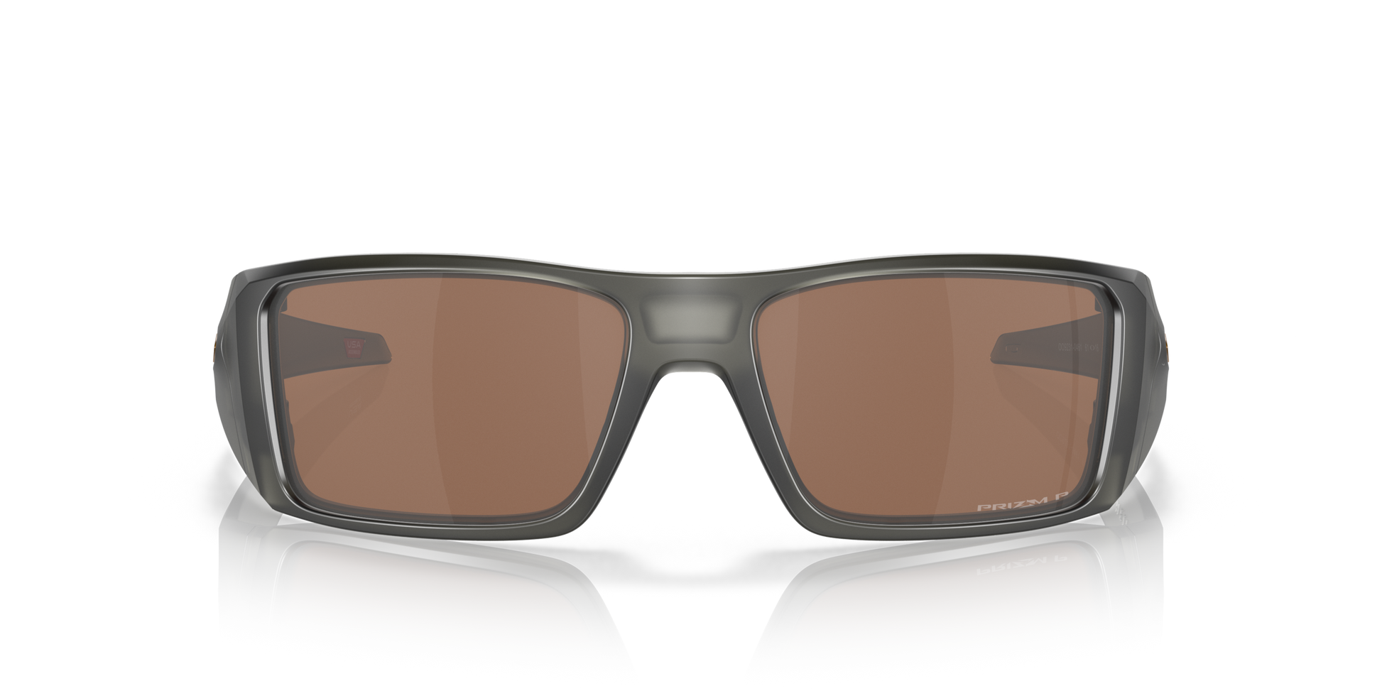 [Prizm Tungsten Polarized Lenses, Matte Grey Smoke Frame]