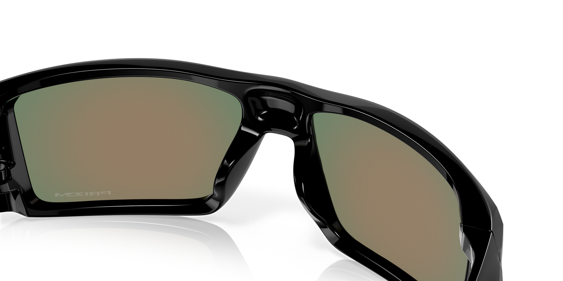 [Prizm Ruby Lenses, Polished Black Frame]