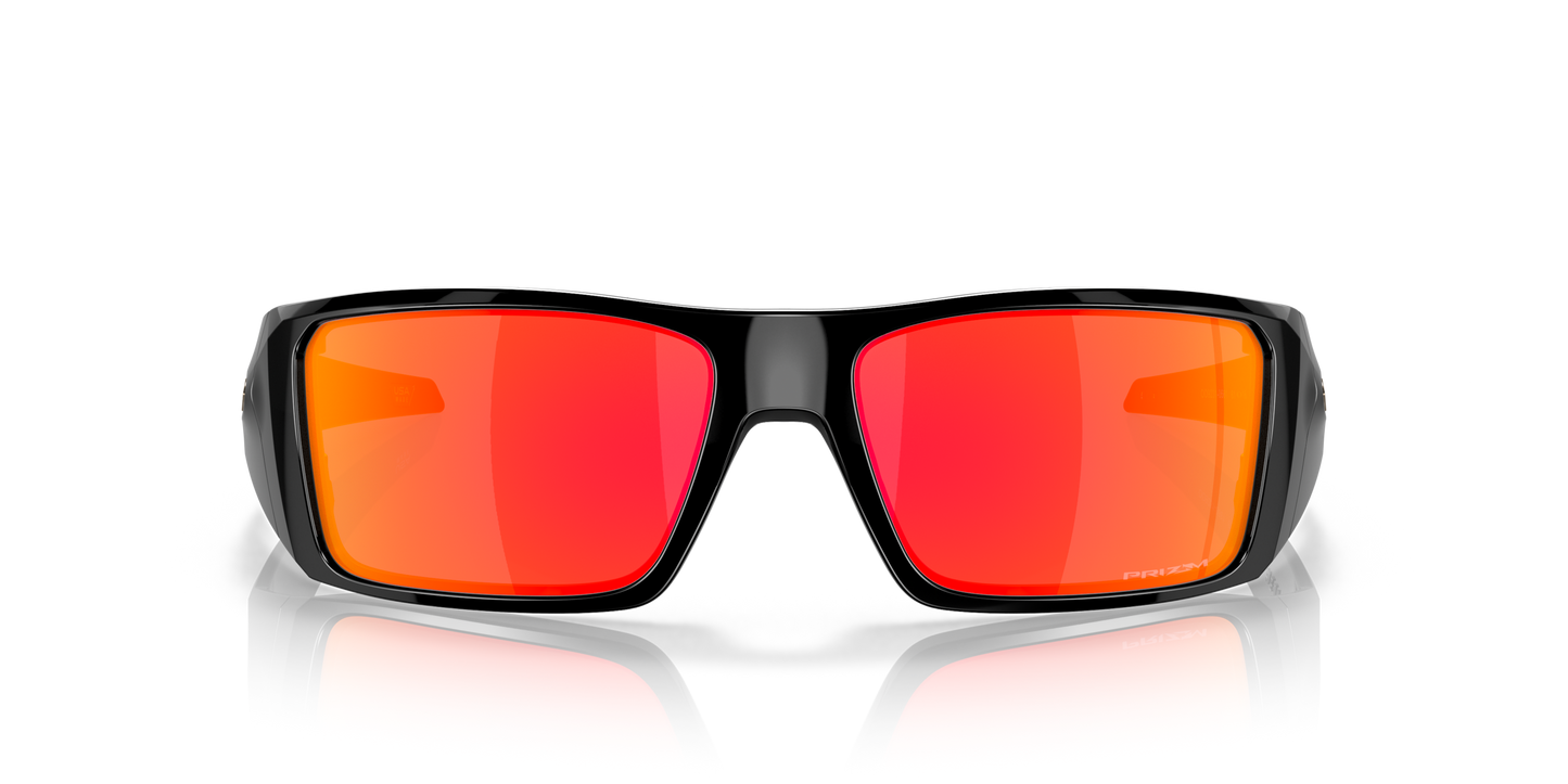 [Prizm Ruby Lenses, Polished Black Frame]
