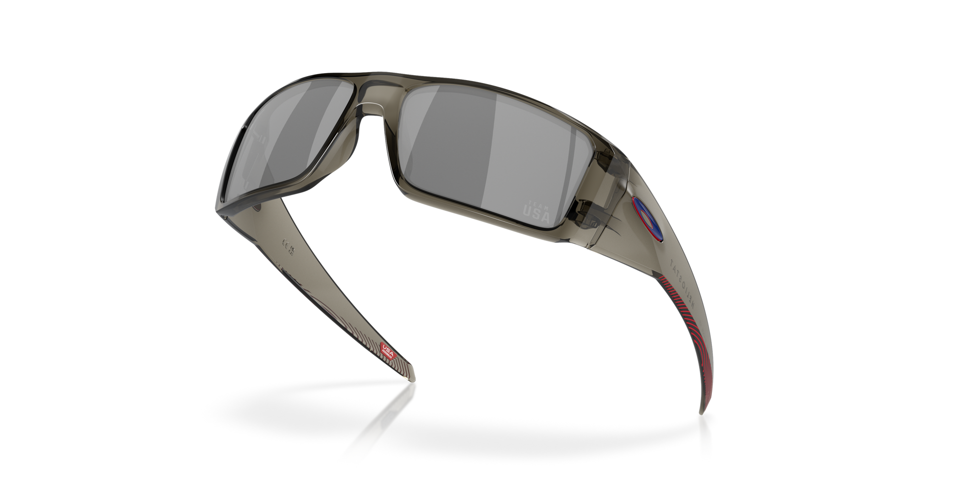 [Prizm Black Lenses, Grey Smoke Frame]