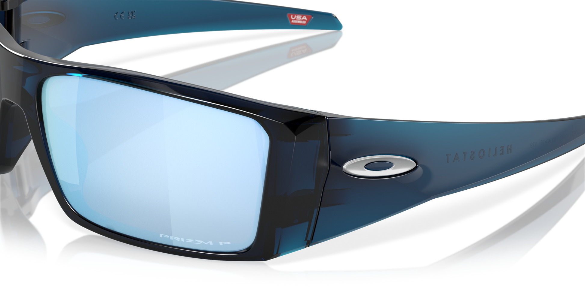 [Prizm Deep Water Polarized Lenses, Transparent Poseidon Frame]