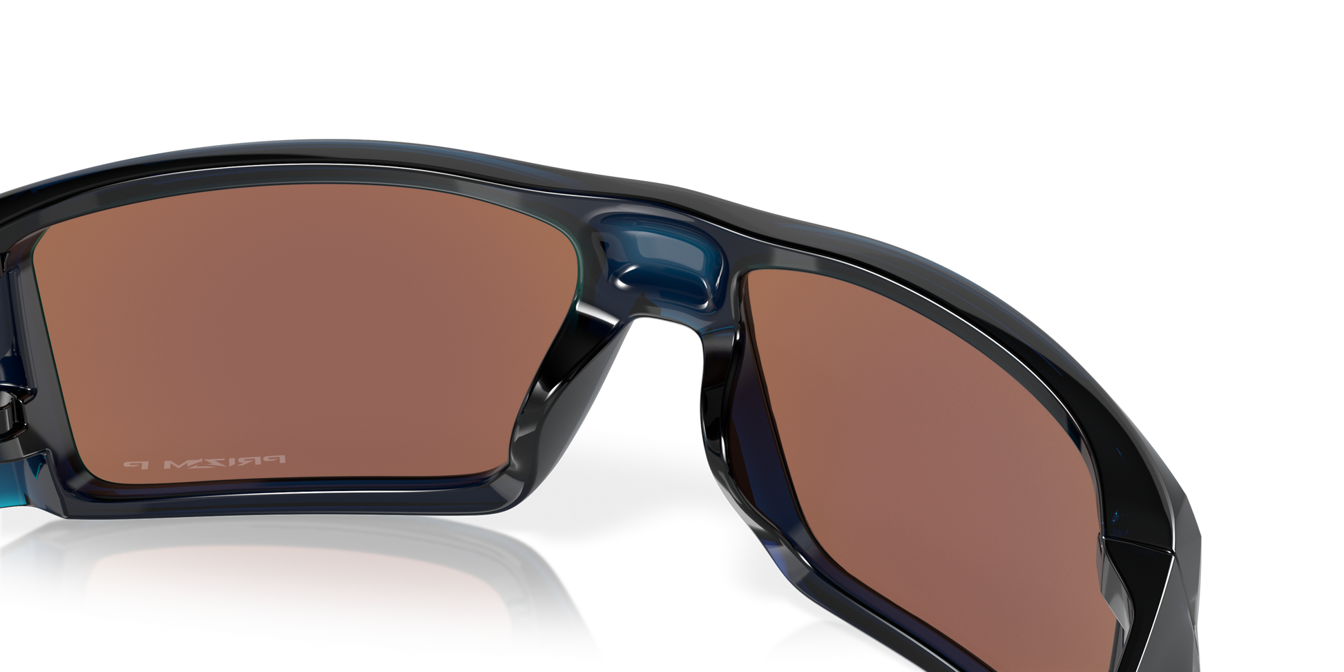 [Prizm Deep Water Polarized Lenses, Transparent Poseidon Frame]