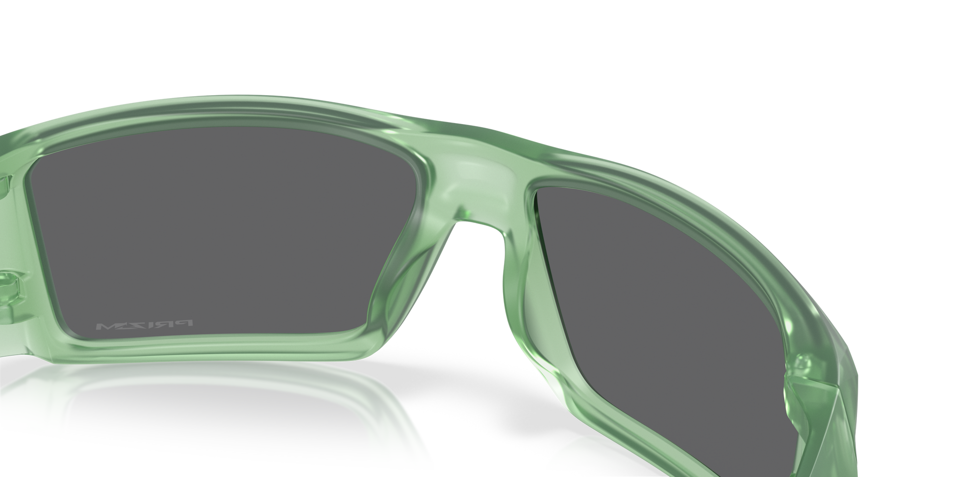 [Prizm Black Lenses, Matte Transparent Jade Frame]