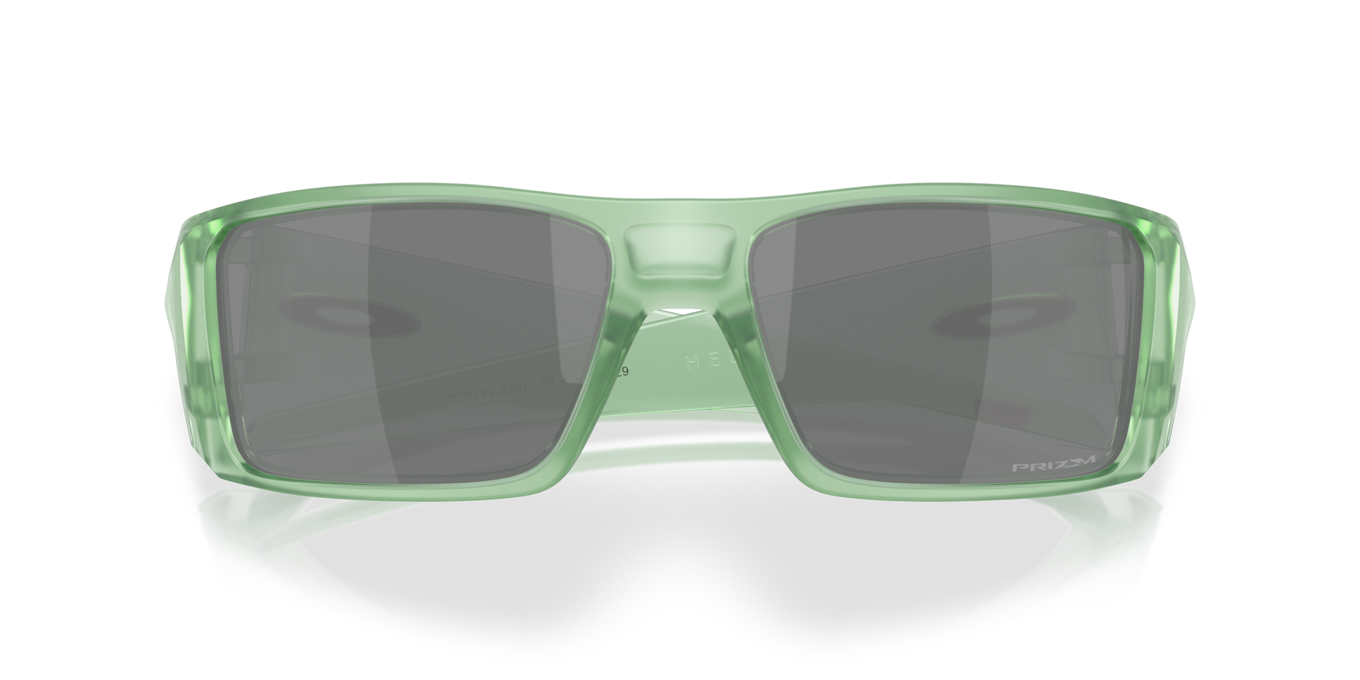[Prizm Black Lenses, Matte Transparent Jade Frame]