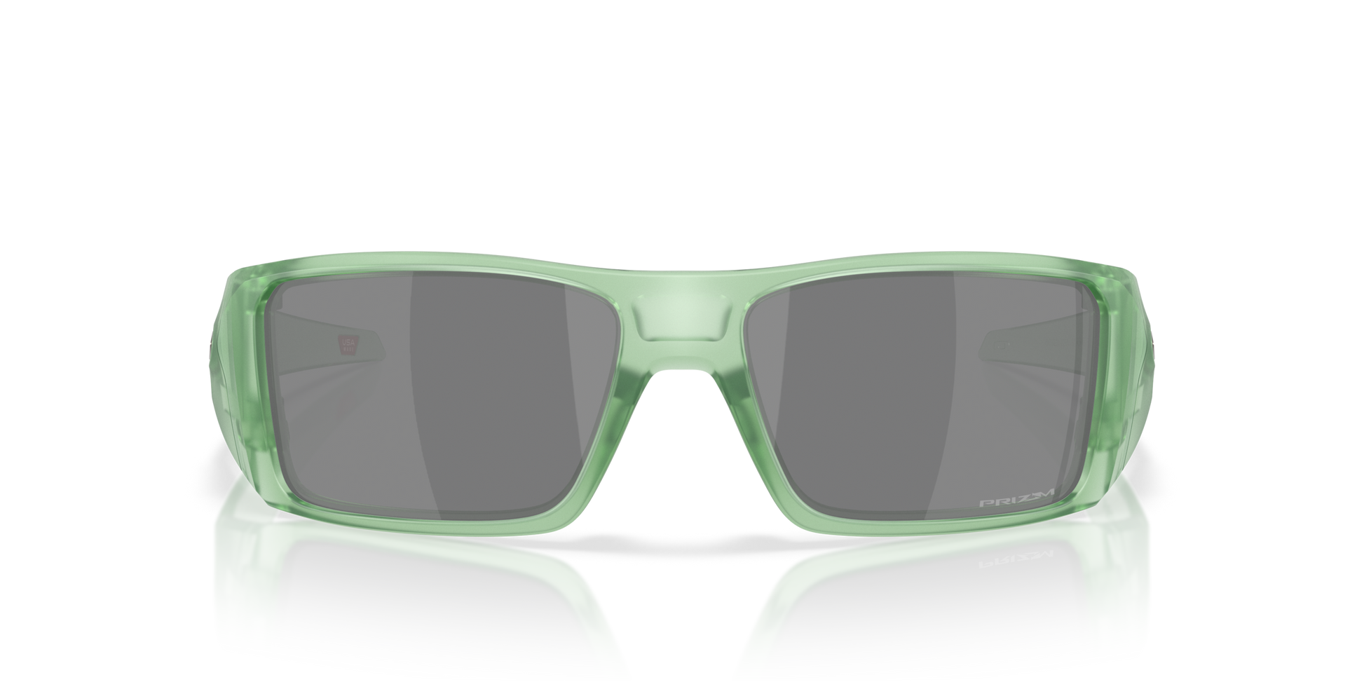 [Prizm Black Lenses, Matte Transparent Jade Frame]
