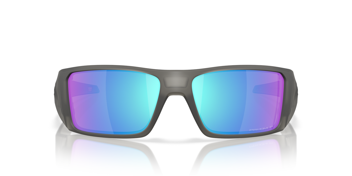 [Prizm Sapphire Polarized Lenses, Matte Grey Smoke Frame]