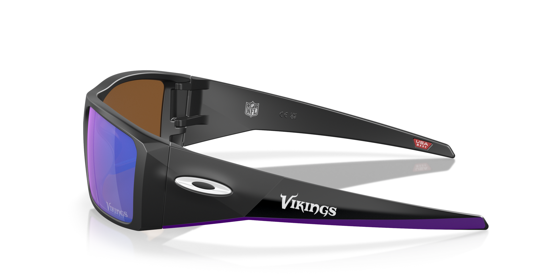 [Prizm Violet Lenses, Matte Black Frame]