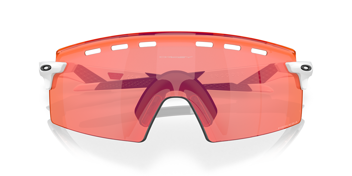 [Prizm Field Lenses, Polished White Frame]