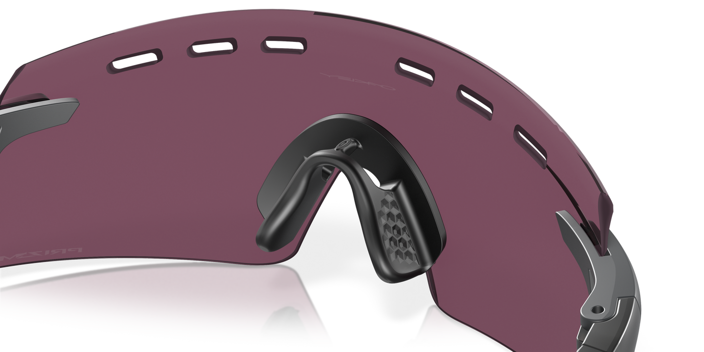 [Prizm Road Black Lenses, Matte Grey Smoke Frame]