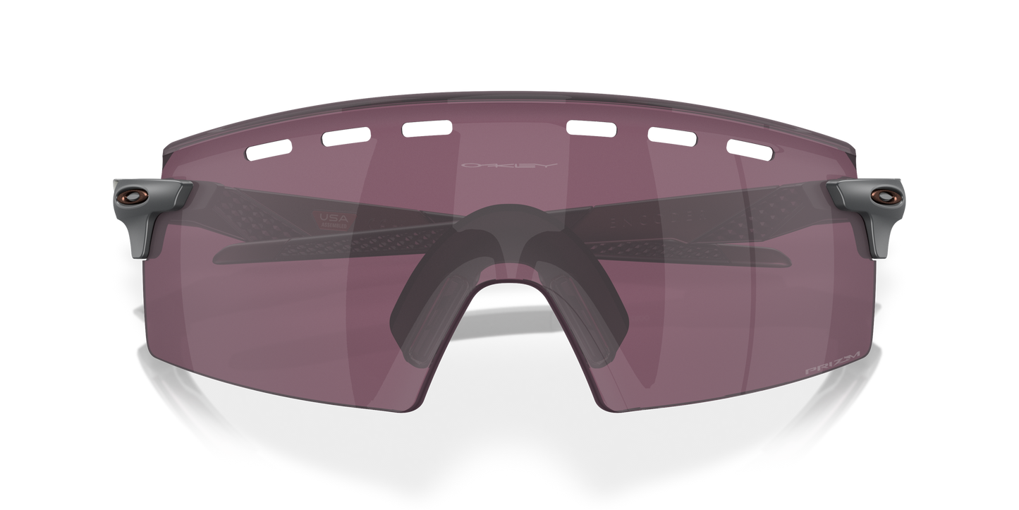 [Prizm Road Black Lenses, Matte Grey Smoke Frame]