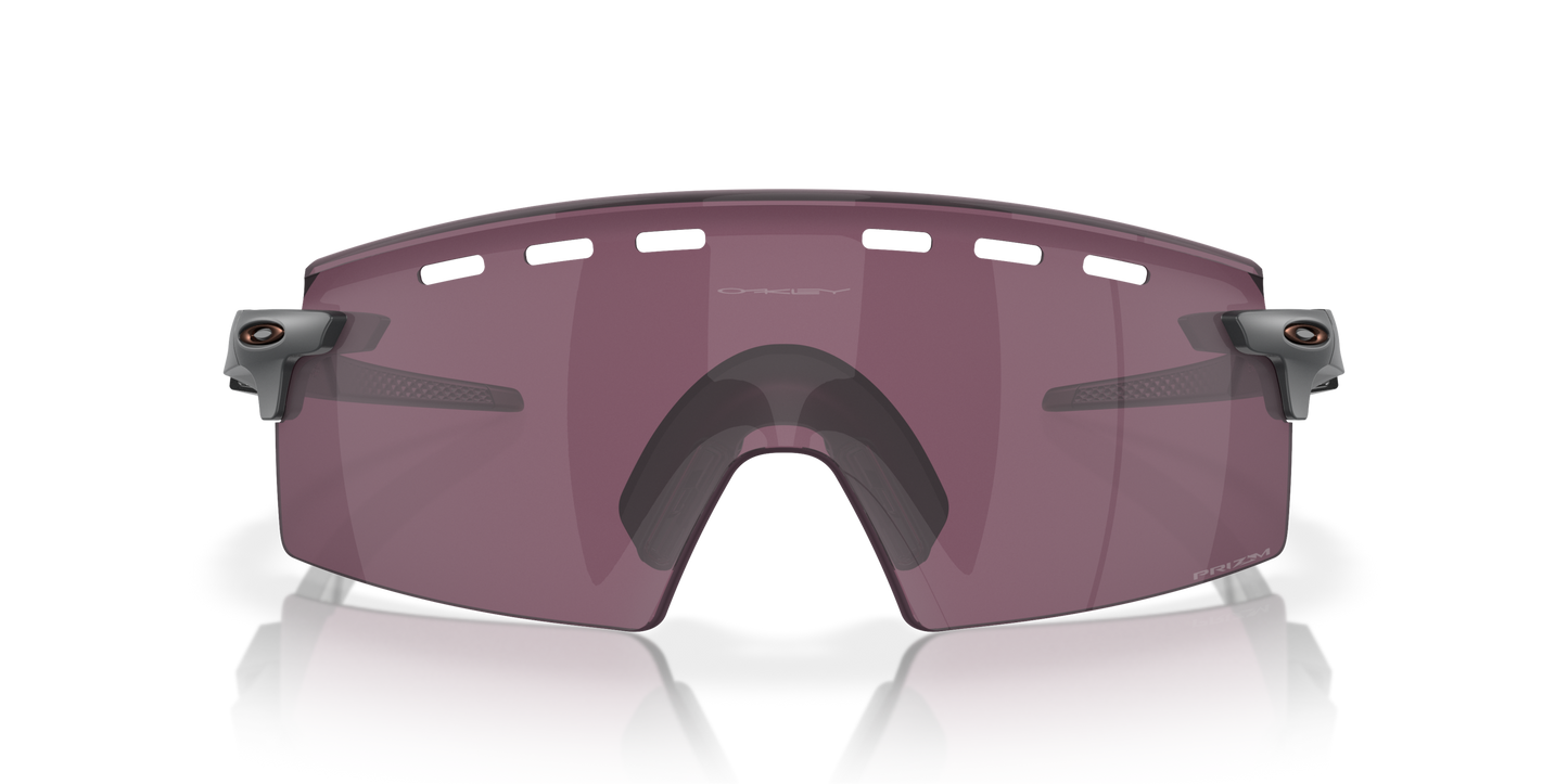 [Prizm Road Black Lenses, Matte Grey Smoke Frame]