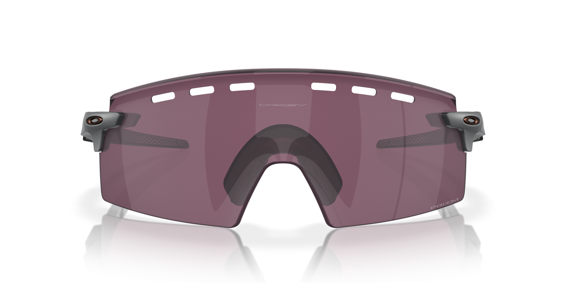 [Prizm Road Black Lenses, Matte Grey Smoke Frame]