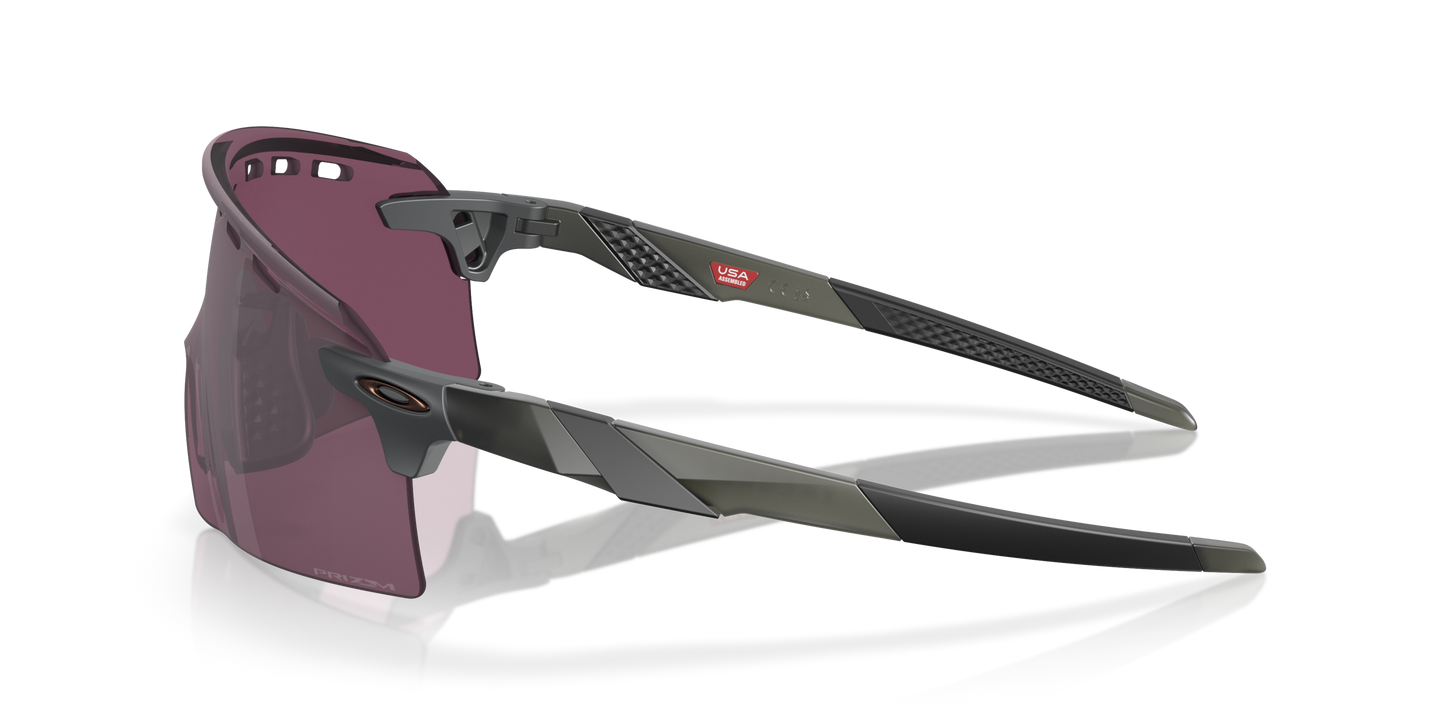 [Prizm Road Black Lenses, Matte Grey Smoke Frame]