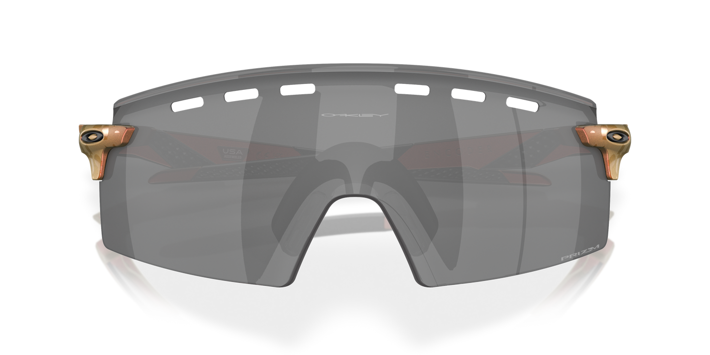 [Prizm Black Lenses, Matte Red/Gold Colorshift Frame]