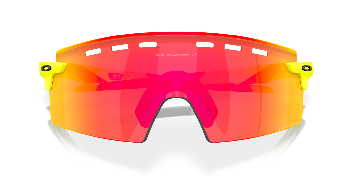 [Prizm Ruby Lenses, Matte Tennis Ball Yellow Frame]