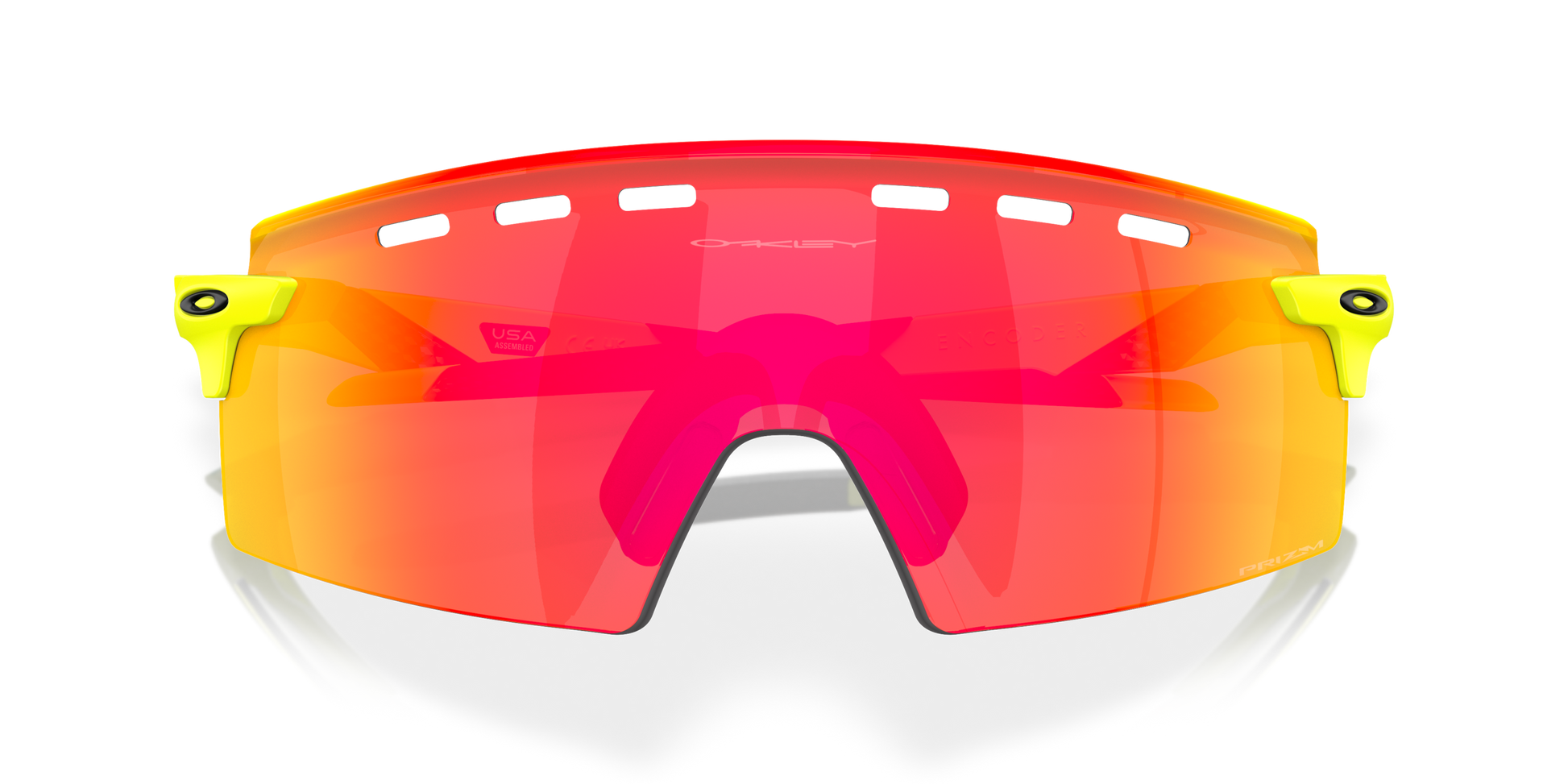 [Prizm Ruby Lenses, Matte Tennis Ball Yellow Frame]