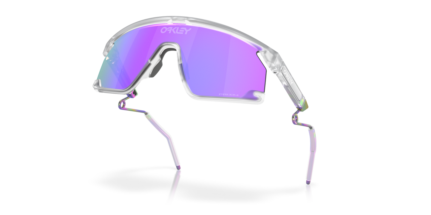 [Prizm Violet Lenses, Matte Clear Frame]
