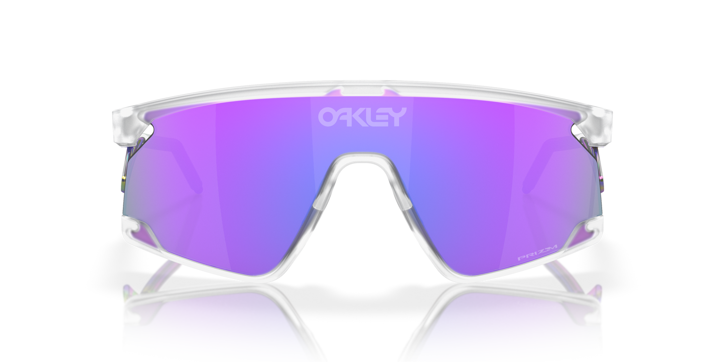 [Prizm Violet Lenses, Matte Clear Frame]