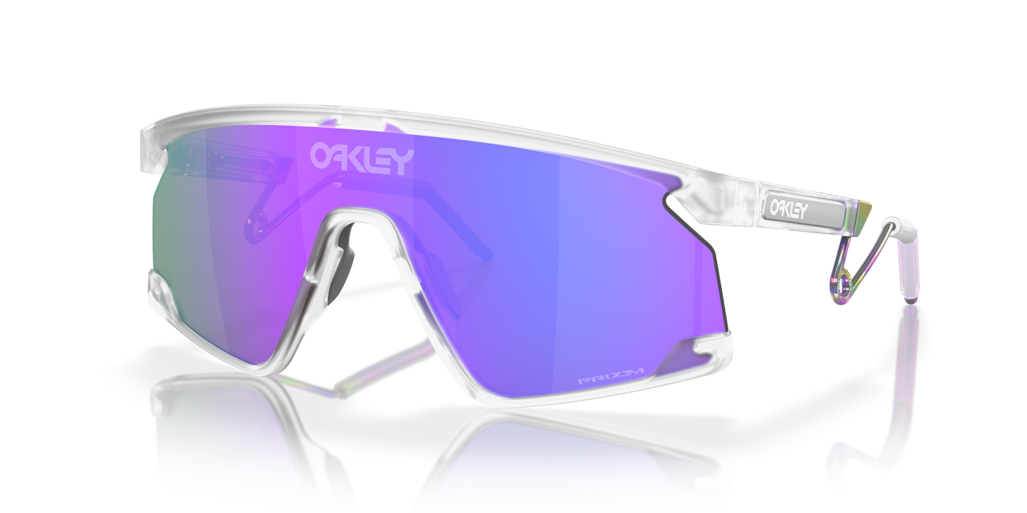 [Prizm Violet Lenses, Matte Clear Frame]