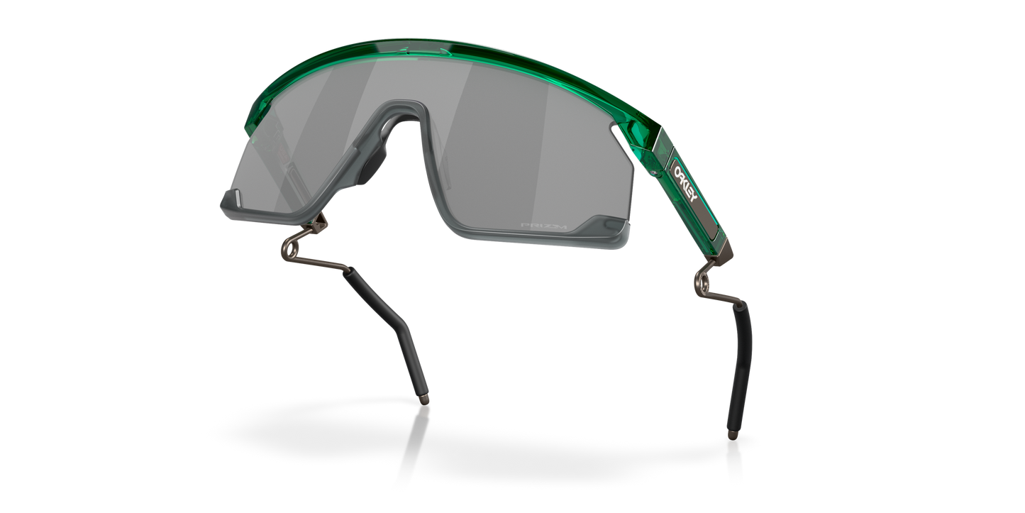 [Prizm Black Lenses, Transparent Viridian Frame]