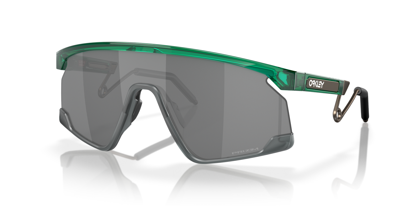 [Prizm Black Lenses, Transparent Viridian Frame]