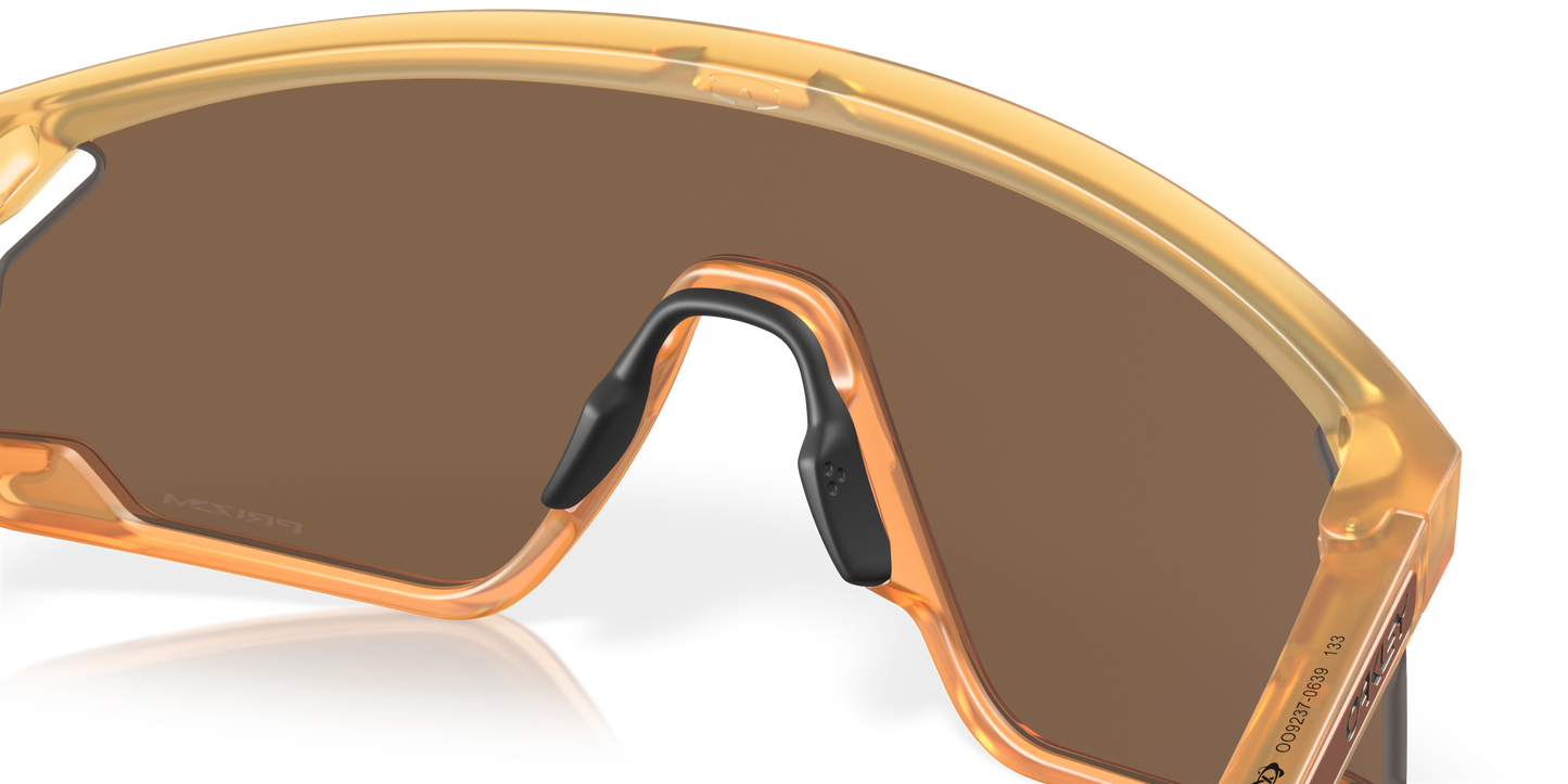 [Prizm Bronze Lenses, Matte Transparent Light Curry Frame]