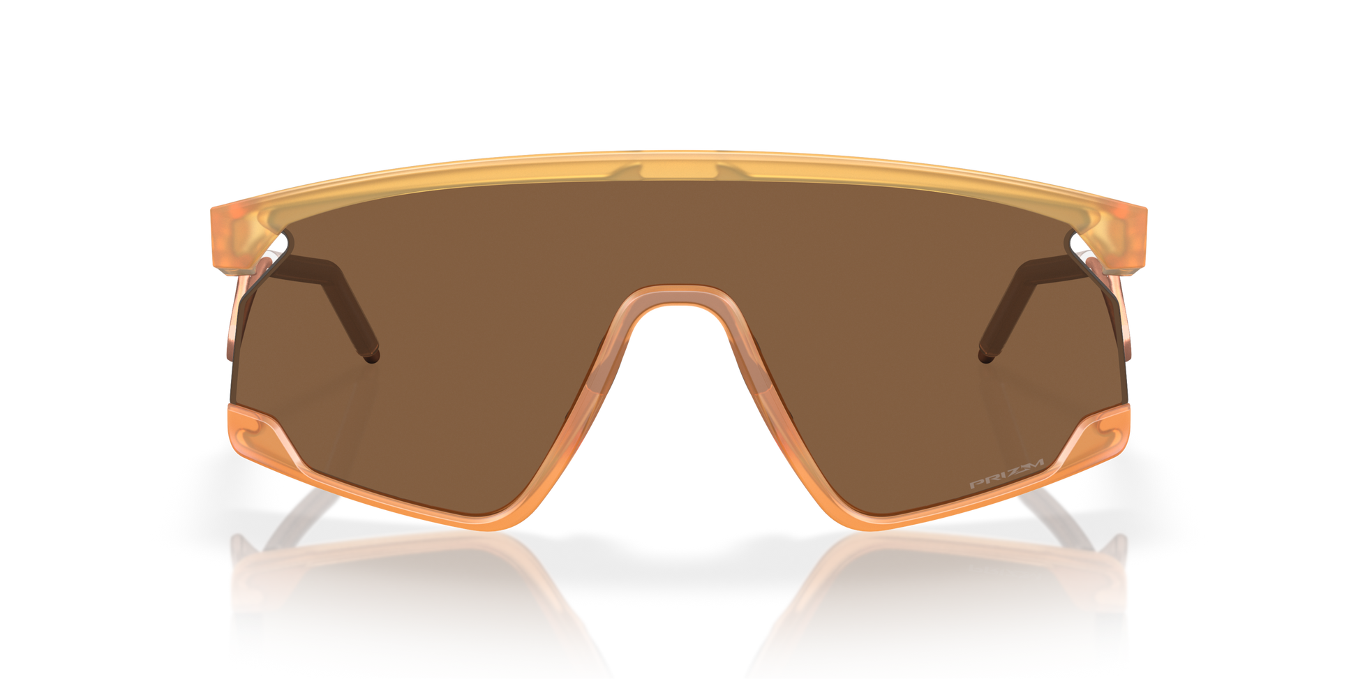 [Prizm Bronze Lenses, Matte Transparent Light Curry Frame]