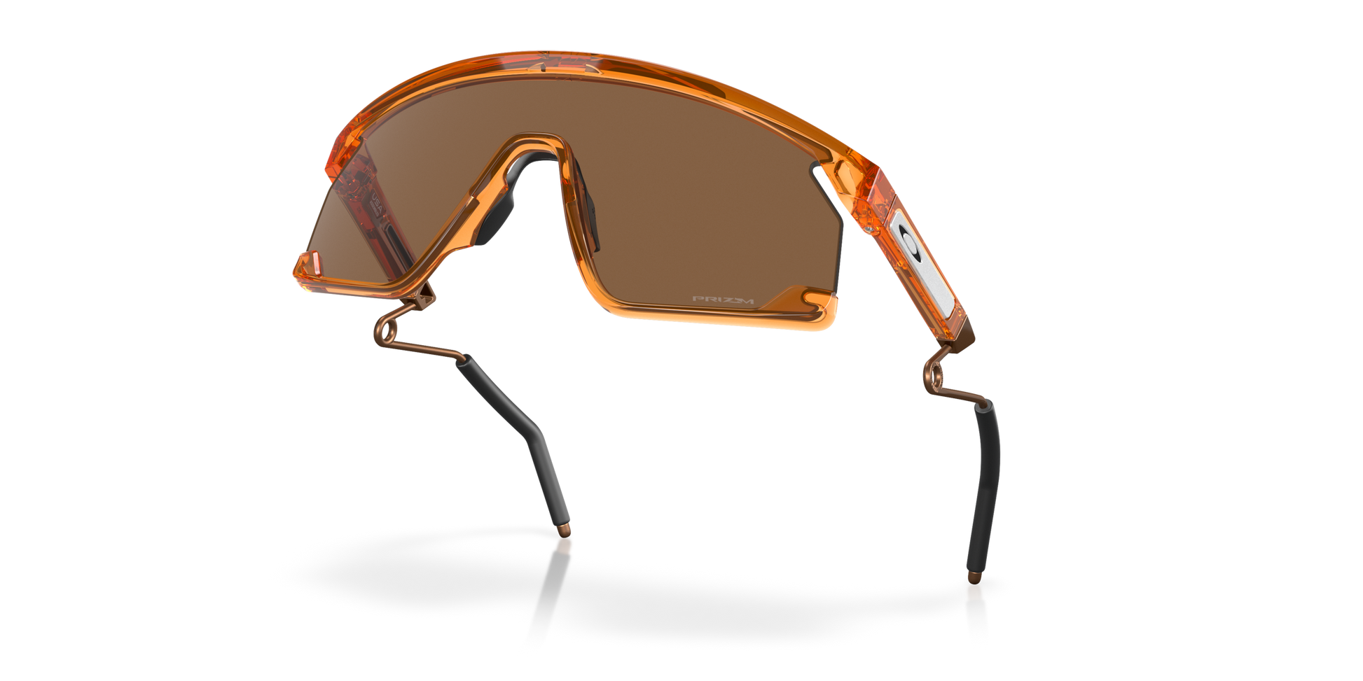 [Prizm Bronze Lenses, Transparent Ginger Frame]
