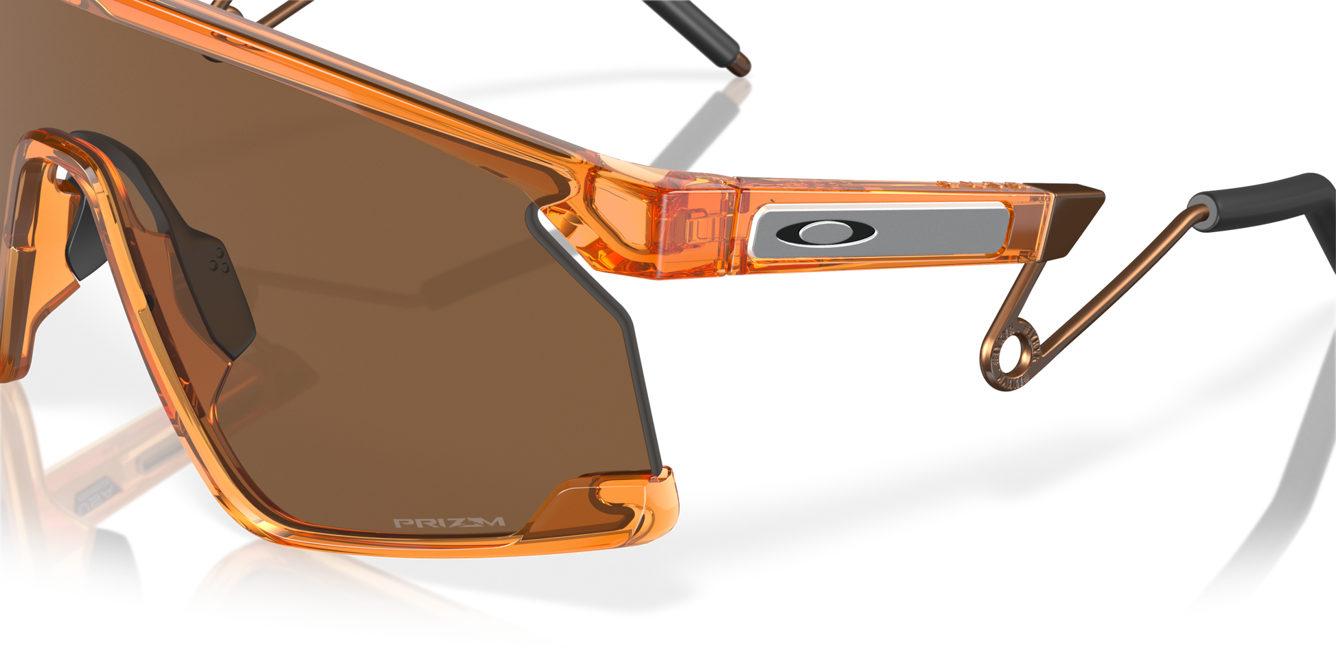 [Prizm Bronze Lenses, Transparent Ginger Frame]
