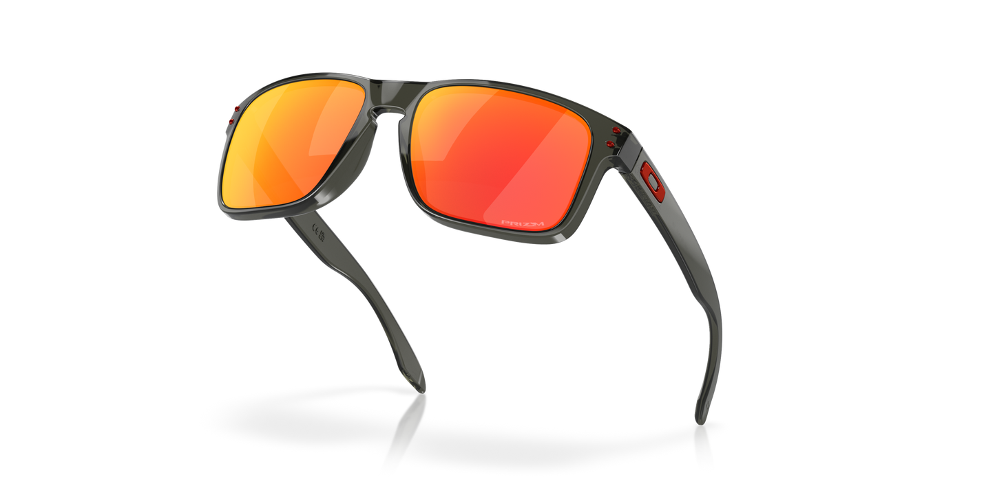 [Prizm Ruby Lenses, Grey Smoke Frame]
