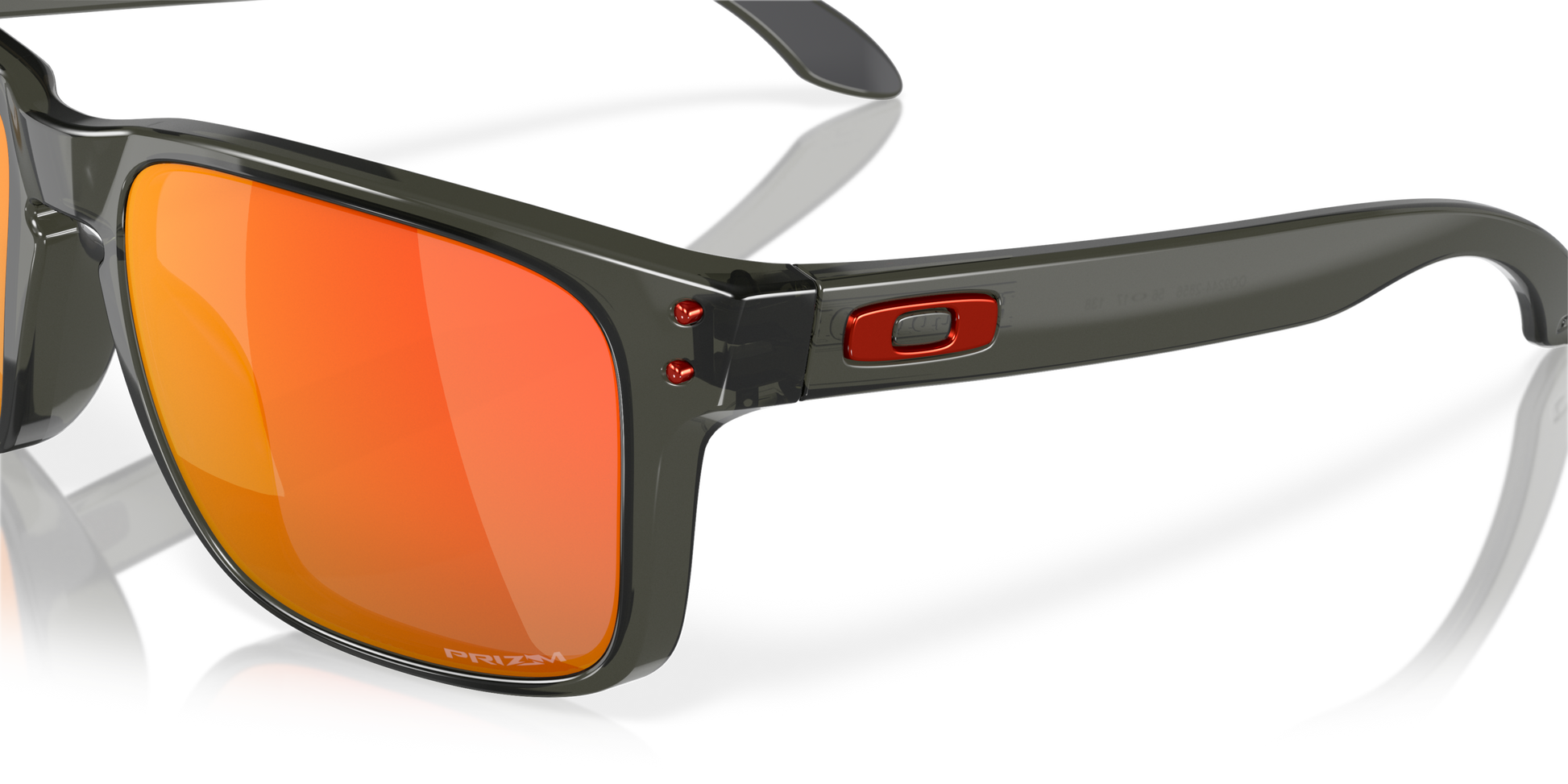 [Prizm Ruby Lenses, Grey Smoke Frame]