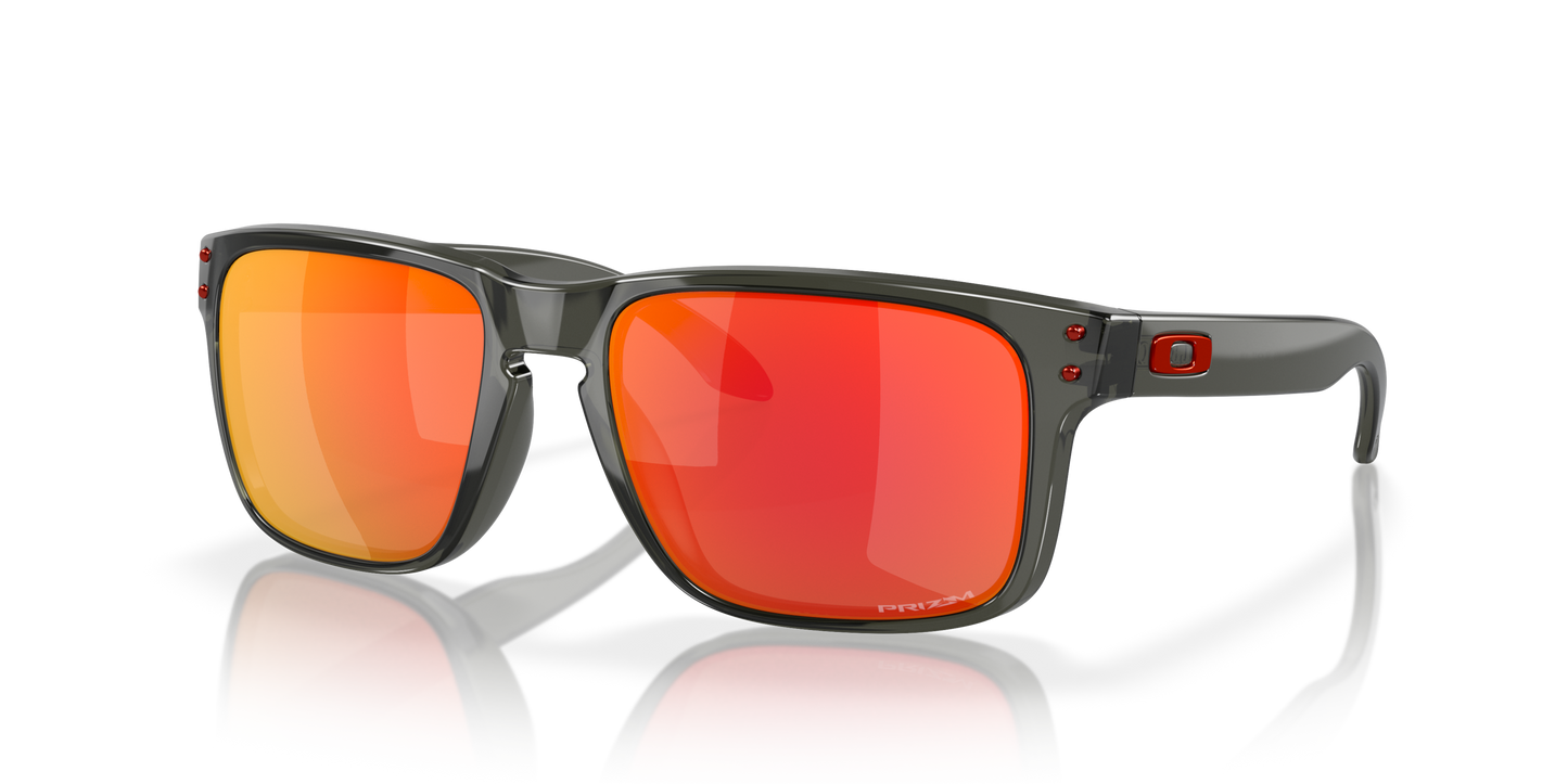 [Prizm Ruby Lenses, Grey Smoke Frame]
