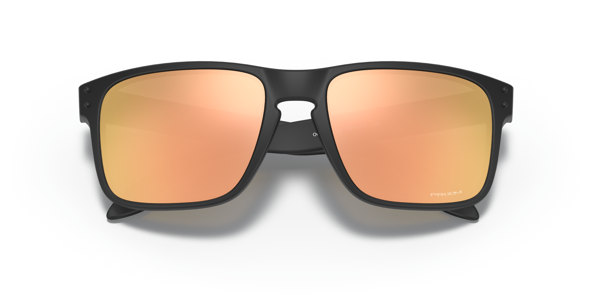[Prizm Rose Gold Lenses, Matte Black Frame]