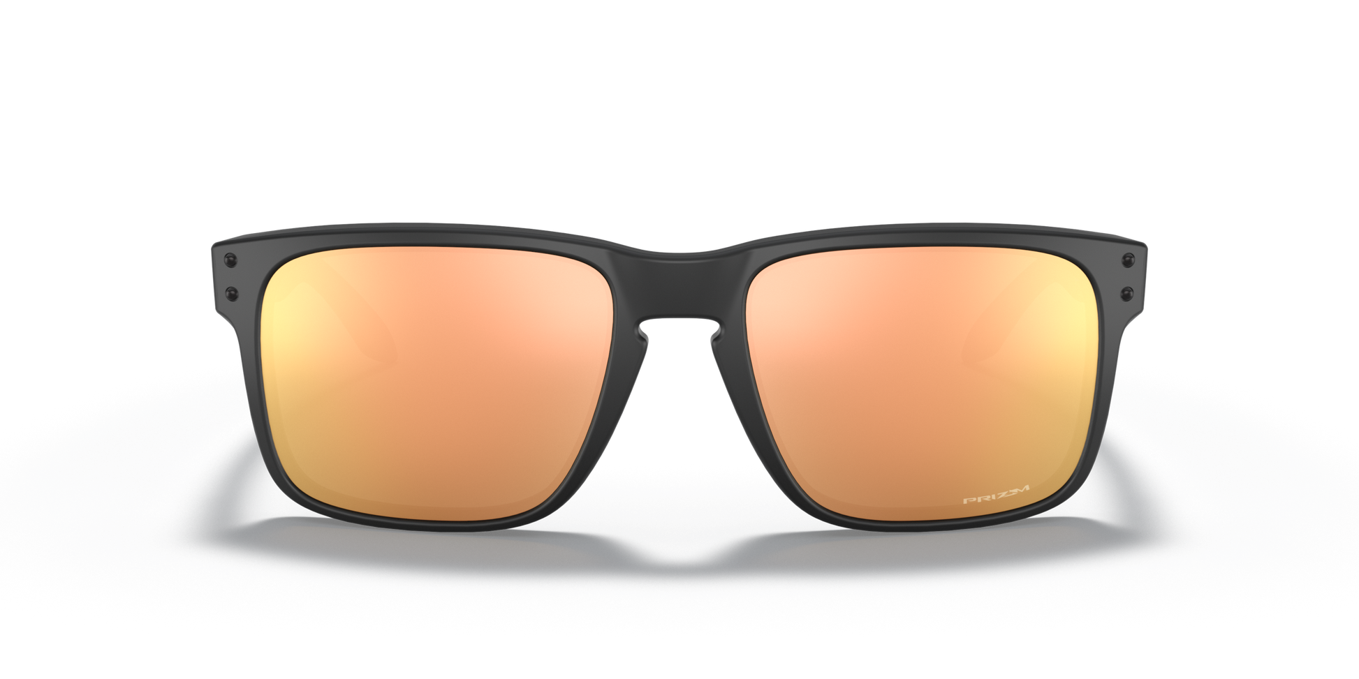 [Prizm Rose Gold Lenses, Matte Black Frame]