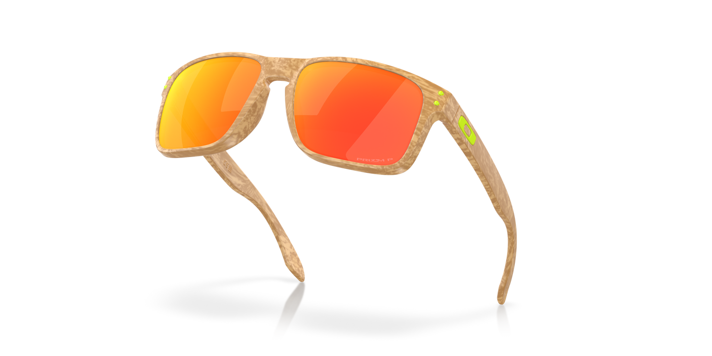 [Prizm Ruby Polarized Lenses, Matte Stone Desert Tan Frame]