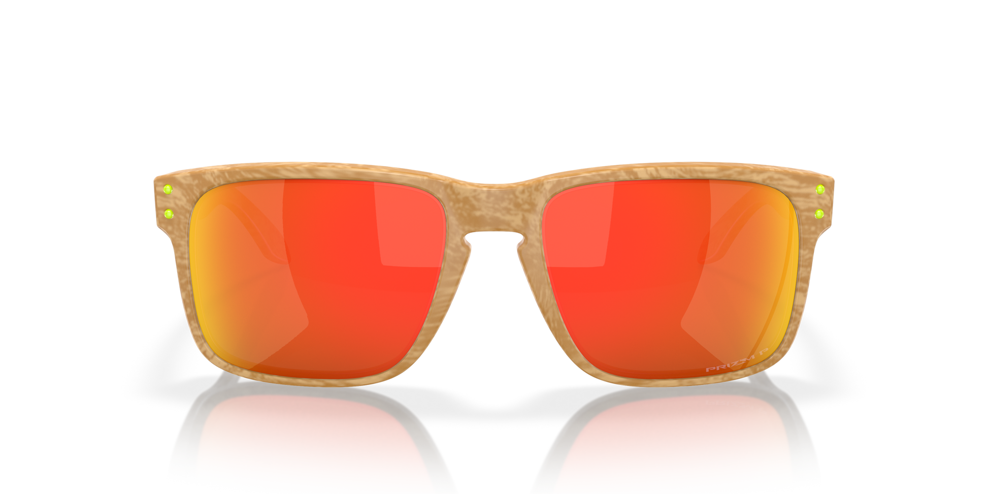 [Prizm Ruby Polarized Lenses, Matte Stone Desert Tan Frame]