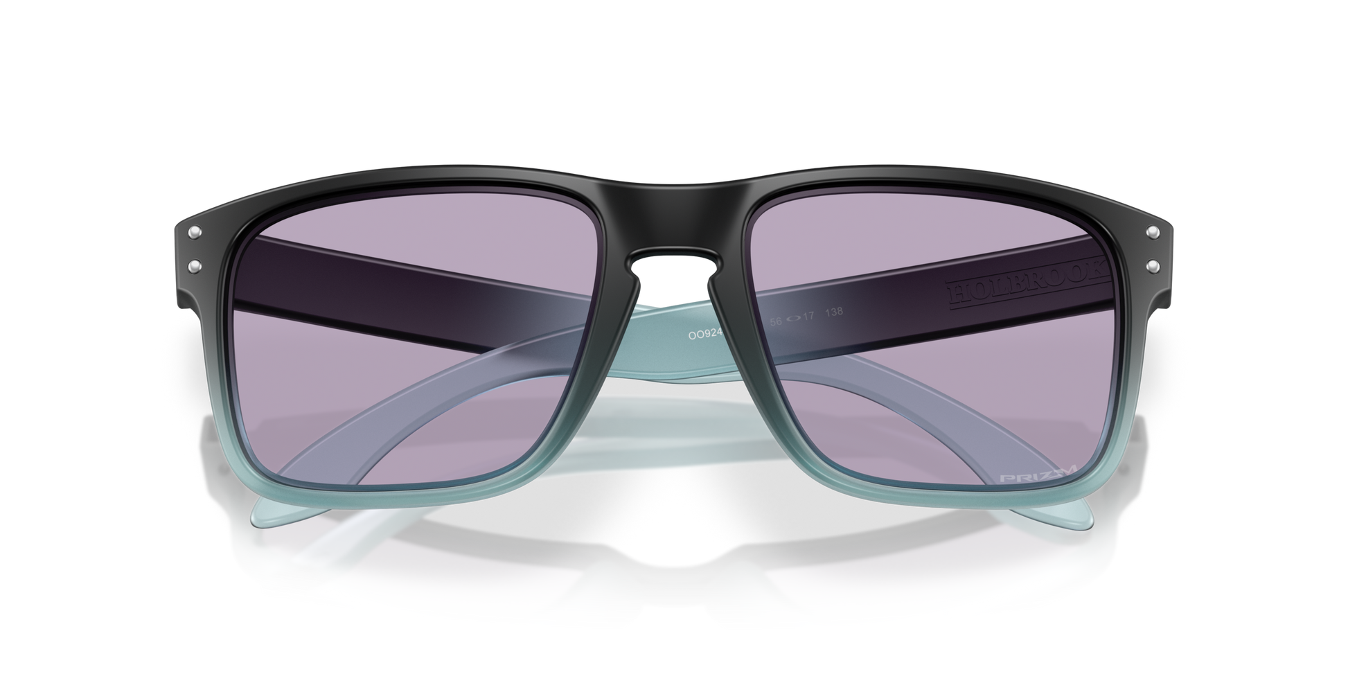 [Prizm Slate Lenses, Matte Transparent Stonewash Black Fade Frame]