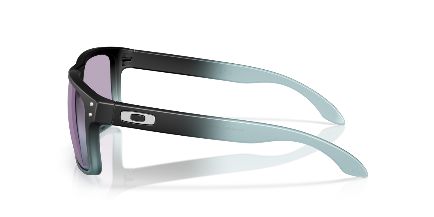 [Prizm Slate Lenses, Matte Transparent Stonewash Black Fade Frame]