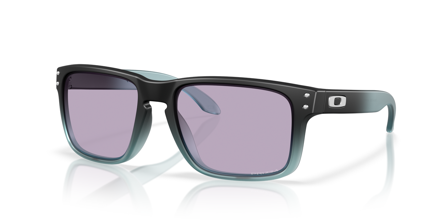 [Prizm Slate Lenses, Matte Transparent Stonewash Black Fade Frame]