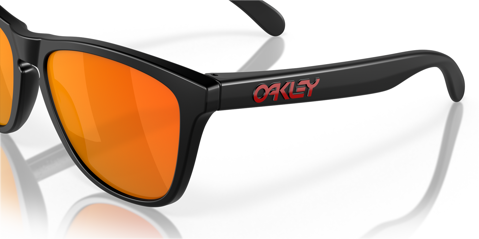 [Prizm Ruby Lenses, Matte Black Frame]