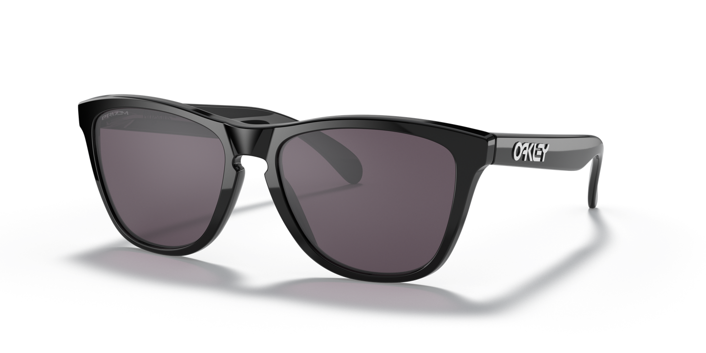[Prizm Grey Lenses, Polished Black Frame]