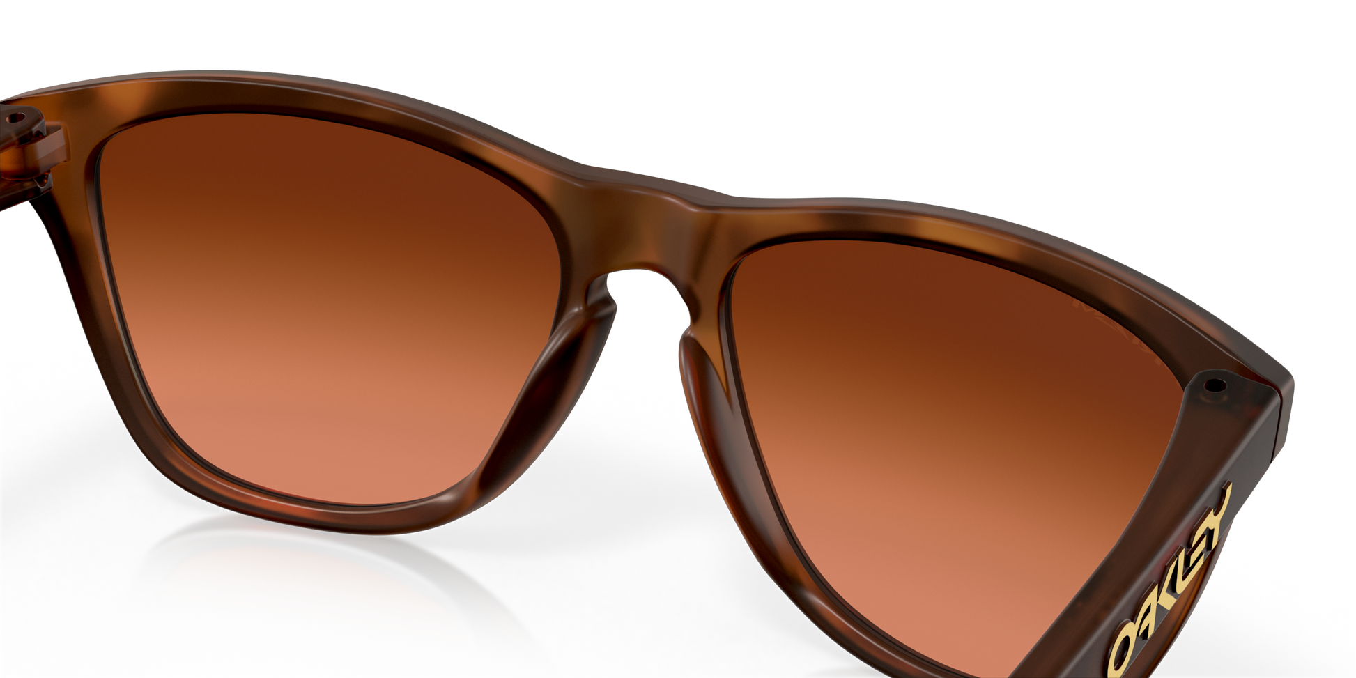 [Prizm Brown Gradient Lenses, Matte Brown Tortoise Frame]