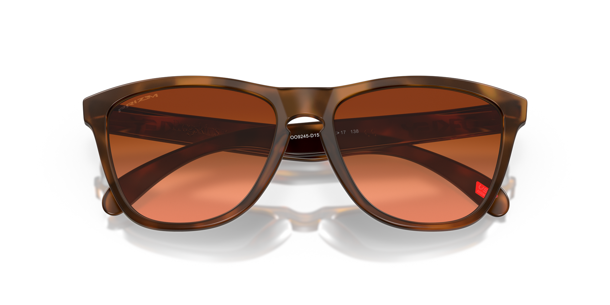 [Prizm Brown Gradient Lenses, Matte Brown Tortoise Frame]