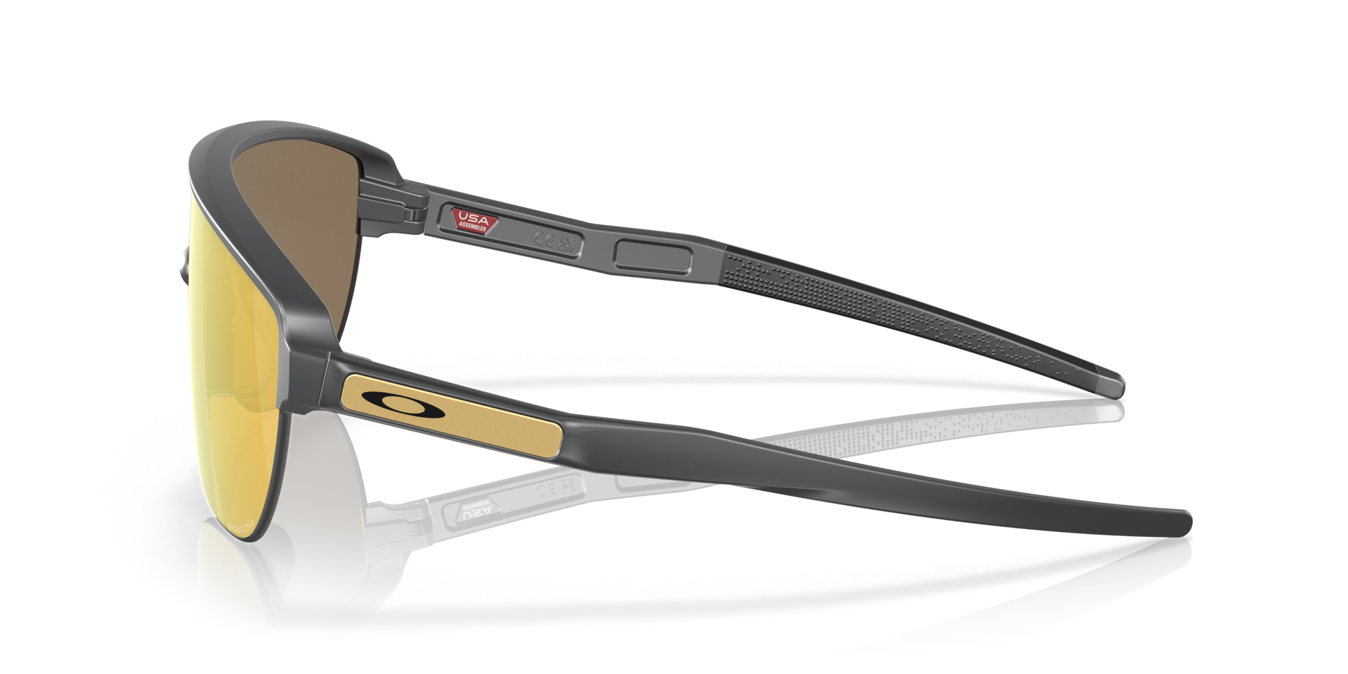 [24K Iridium Lenses, Matte Carbon Frame]