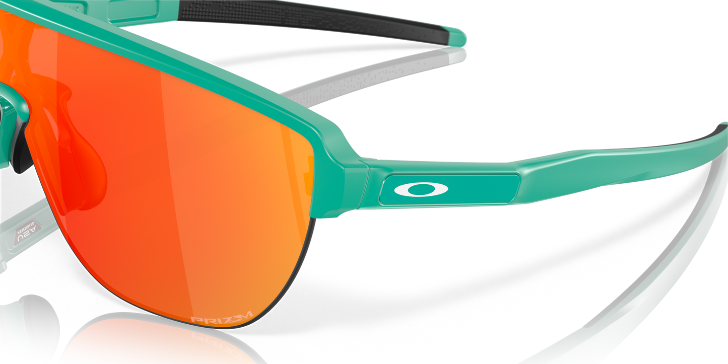 [Prizm Ruby Lenses, Matte Celeste Frame]